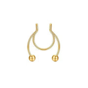 Stainless Steel Magnetic Fake Nose Piercing