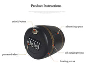 Drink Safe Reusable Childproof Password Lock Wine Bottle Stopper