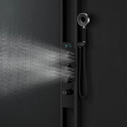 High-flow Thermostatic Digital LED Rainfall Shower Set