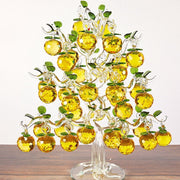 Elegant Crystal Apple Tree Home Decor