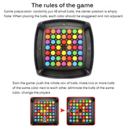 Colorful Rainbow Ball Matching Educational Game