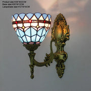 Prism Flight Stained Glass Butterfly Pyramid Wall Lamp