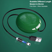 3in1 Universal Retractable Magnetic Fast Charging Cable