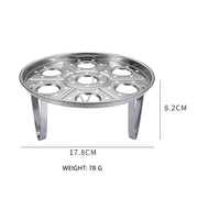 Stainless Steel Quick Egg Steamer Rack
