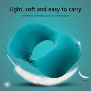 Air Rest Inflatable Easy Pump Neck Pillow