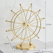 Modern Metal Rotating Home Office Decor
