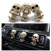 Creative Flower Skull Car Air Freshener