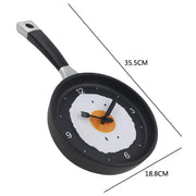 Omelette Pot-Shaped Wall Clock