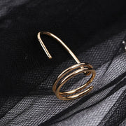 Elegant Fingertip Chic Gothic Slim Metal Nail Rings