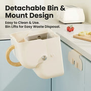 Flip Click Wall-Mounted Kitchen Trash Bin