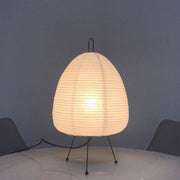 Modern Japanese Paper Lantern Table Lamp