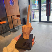3D Middle Finger Collapsible iPhone Case