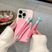 Stylus Holder Cute iPhone Case