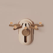 Multi Organizer Foldable Wall-Mounted Hook