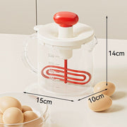 Ergonomic Handle Kitchen Egg Whisk Cup