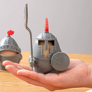 Medieval Knight Armor Egg Holder Set