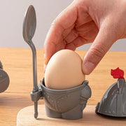 Medieval Knight Armor Egg Holder Set