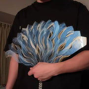 Imperial Bloom Chinese-Style Folding Hand Fan