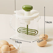 Ergonomic Handle Kitchen Egg Whisk Cup