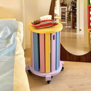 Stackable Rainbow Wooden Chair Table