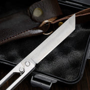 Steel Sharp Foldable Outdoor EDC Knife Tool