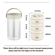Stackable Leak-Proof Thermal Lunch Box