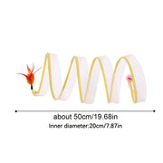 Interactive Pet Foldable Cat Toy Tunnel