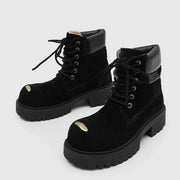 Mossy Green Anti-Slip Combat Boots