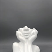 Cheerful Lucky Flower Pot Sculpture