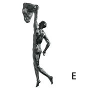 Urban Climber Abstract Wall Art