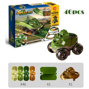 Dinosaur Traffic Jam Gravity Race Track Toy