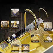 Modular Modern Craft Multi-Layer Kitchen Sink