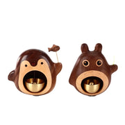 Wooden Penguin Cute Doorbell