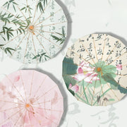 Handmade Bamboo Calligraphy Umbrella