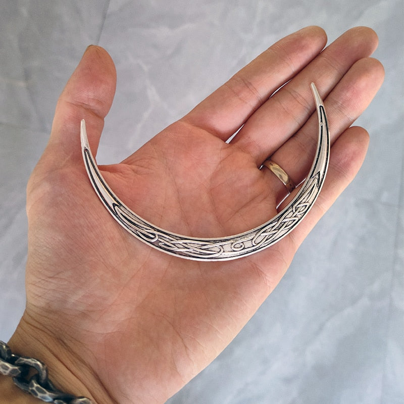 Vintage Crescent Moon Hair Sticks