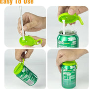 No-Split Travel Reusable Soda Can Lid Cover
