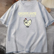 Don’t Look At The Chicken Game Funny T-Shirt