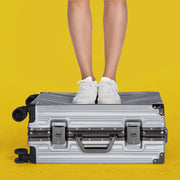 Aluminum Durable Frame Rolling Travel Suitcase