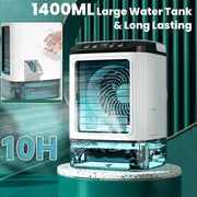 Ultrasonic Atomization Dual Spray Portable Air Conditioner