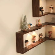Floating Design Corner Wall Shelf