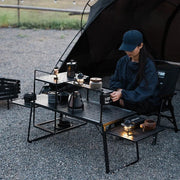 Carbon Steel Folding Multifunctional Easy Camping Table