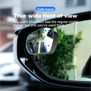 Blind Spot Adjustable Frameless Rearview Mirror Set