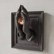 Praying Hands Nordic Wall Candle Holder