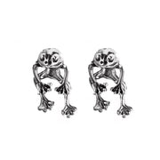 Gothic Frog Party Earrings