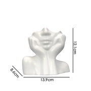 Cheerful Lucky Flower Pot Sculpture