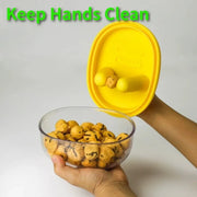 No Mess Clean Hands Snack Bowl