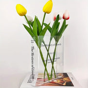 Bloom & Bind Acrylic Book Flower Vase