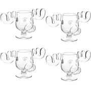 Nordic Antler Novelty Drinking Glass