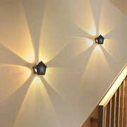 Black Prism Ambient Minimal Wall Lamp