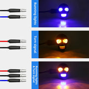 Scary Skull LED Motorcycle Signal Indicator Light